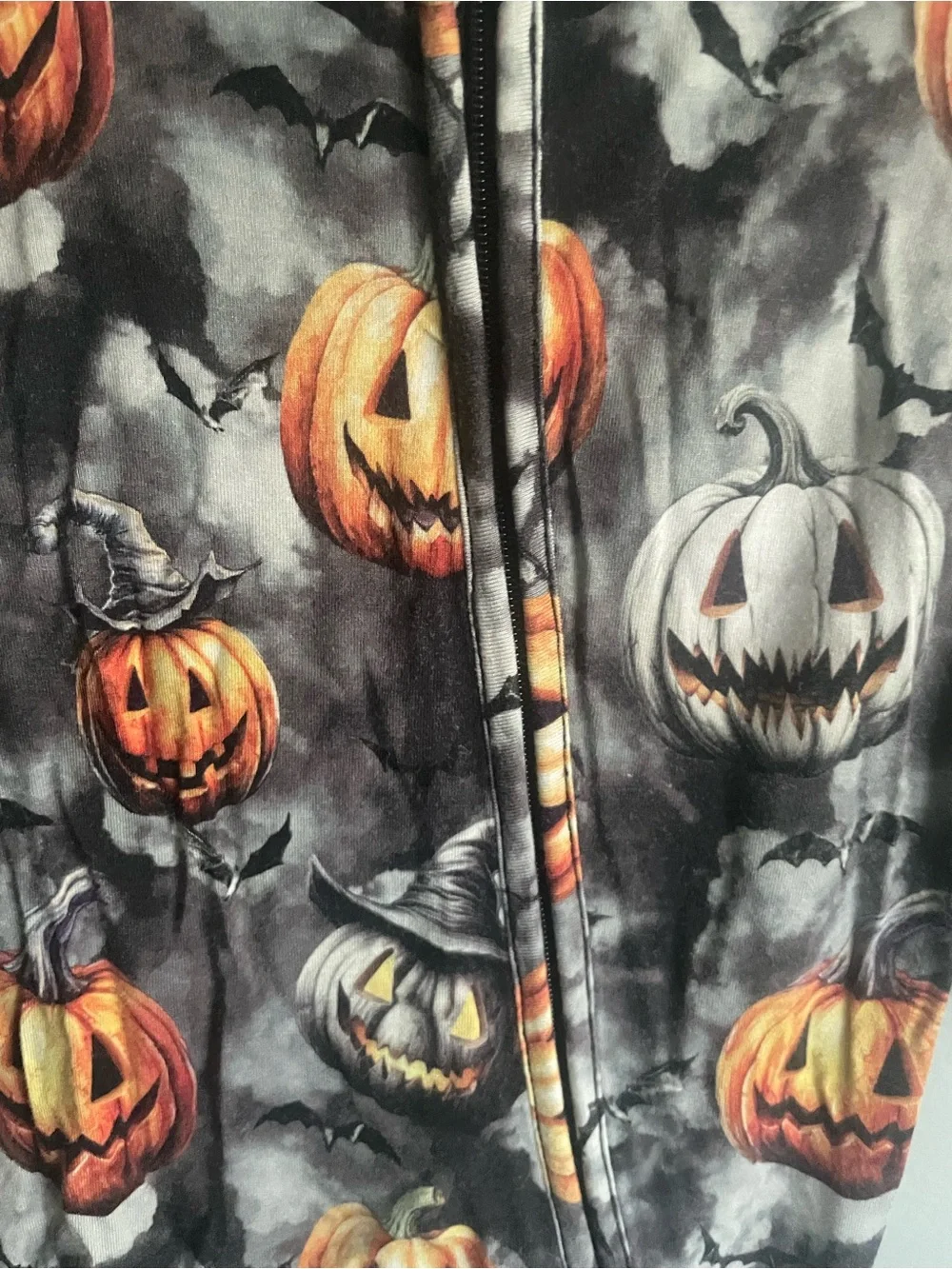 3/6 Months Bums and Roses Fright Club Romper